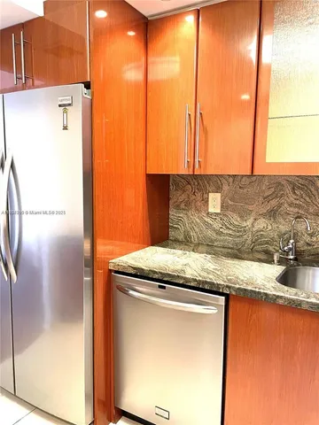 a kitchen with a window