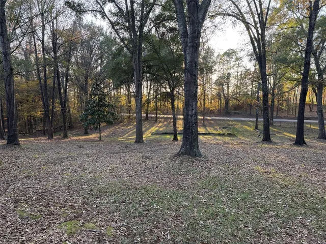 a view of outdoor space with trees