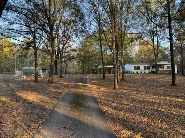 a view of street with trees