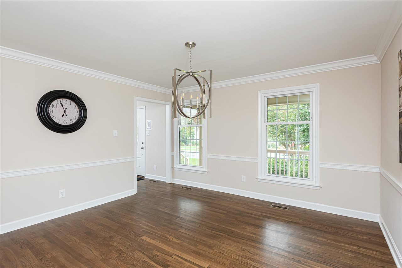 1701 Pony Run Road Raleigh, NC 27615 - Photo 6 of 30 Large front windows with beautiful view of the front yard. Dining Room