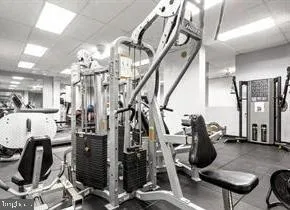 a view of a walk in closet