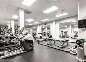 a front view of a building