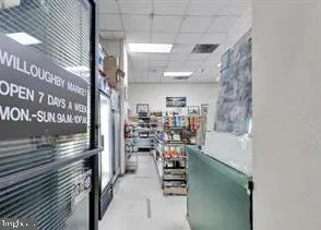 front view of a building with a street