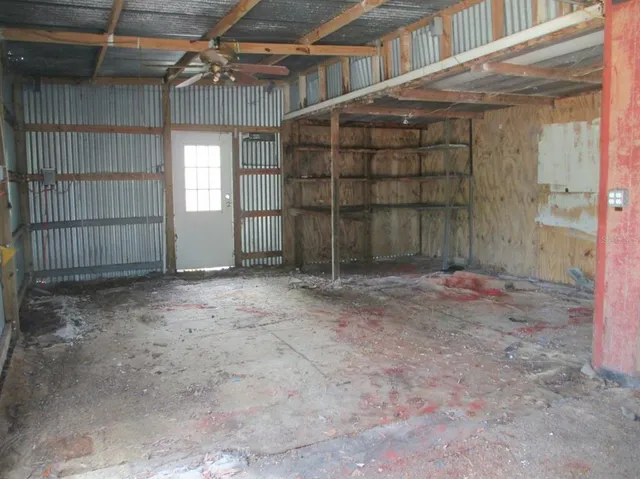 a view of a small room