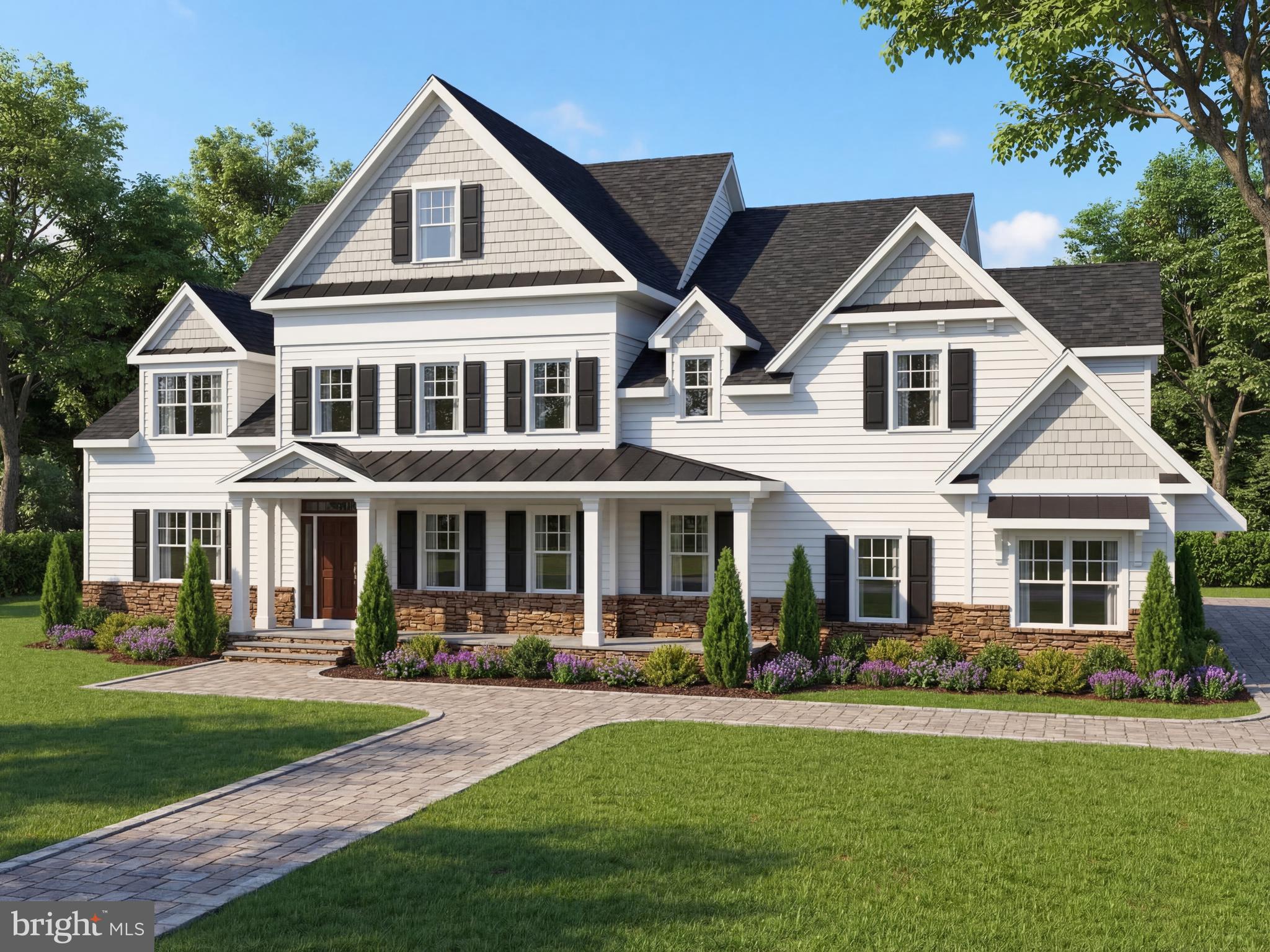 2-81 Cedar Hill Road Ambler, PA 19002 - Photo 5 of 6 a front view of a house with a yard