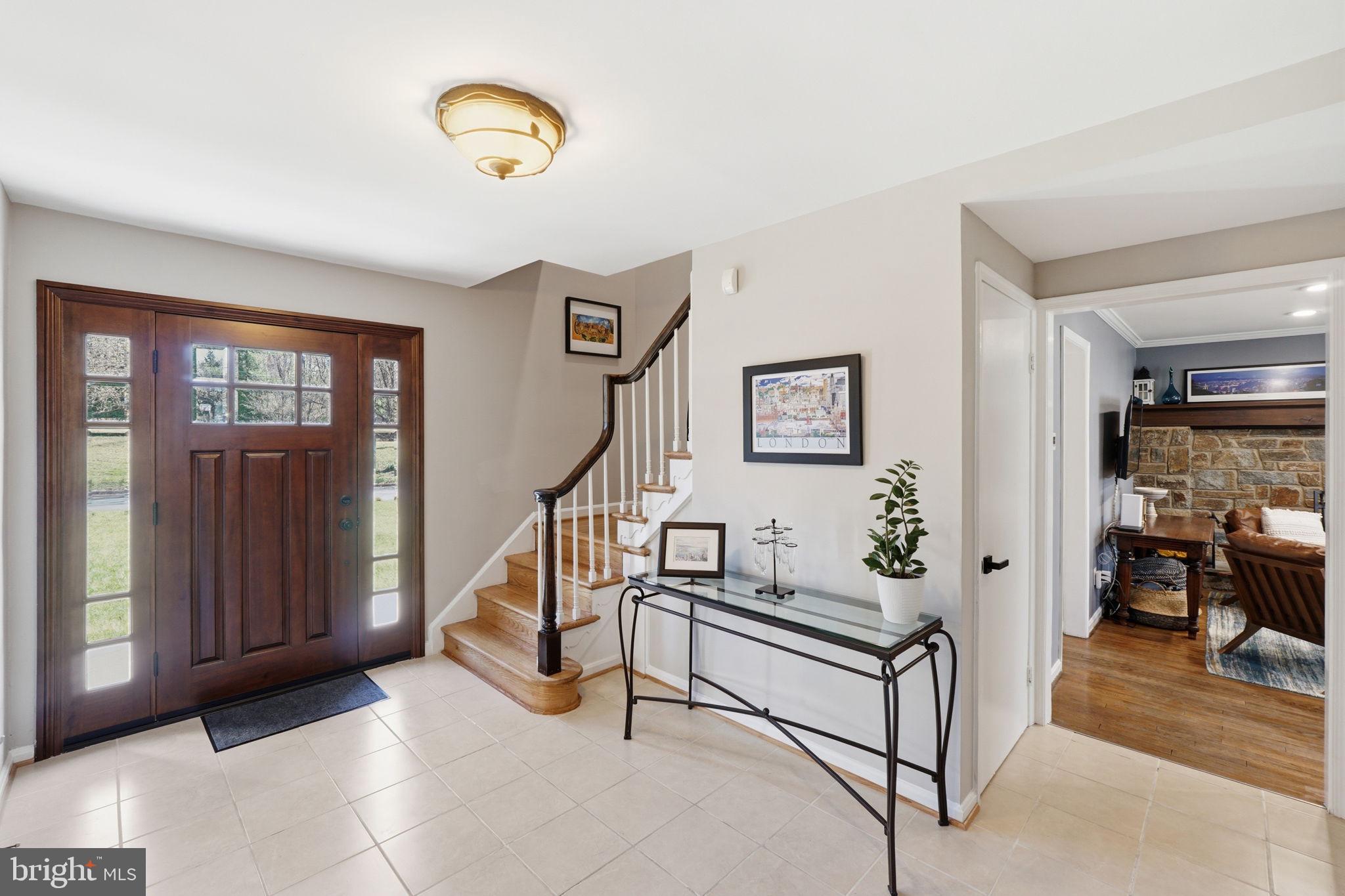 4205 Norbeck Road Rockville, MD 20853 - Photo 2 of 33 Welcoming entryway with elegant charm.