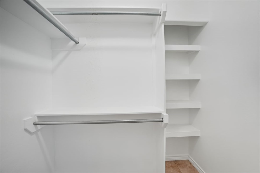 107 South 4th Street Odem, TX 78370 - Photo 18 of 29 a view of an empty walk in closet