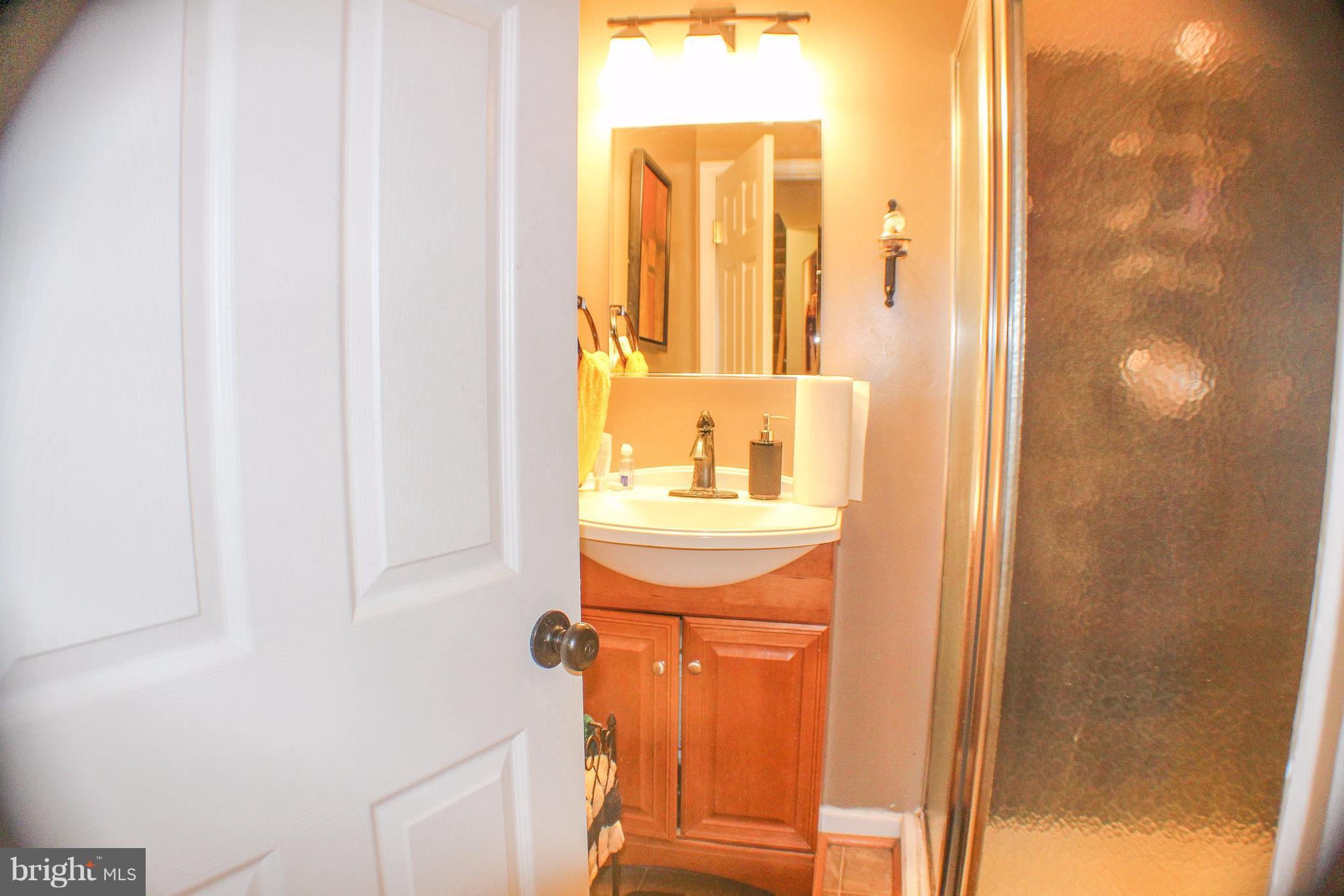 4155 Smallwood Church Road Indian Head, MD 20640 - Photo 11 of 30 a bathroom with a sink and a mirror