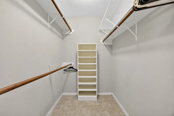 a view of walk in closet