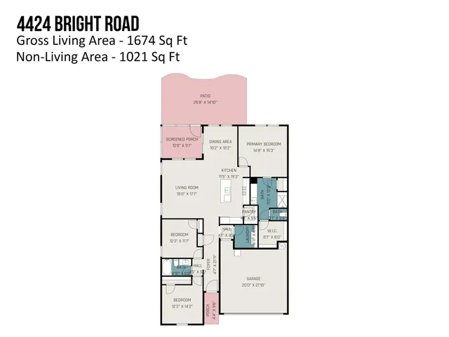 $440,000 | 4424 Bright Road, Charlotte, NC 28214