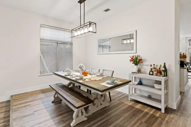 a room with furniture and window