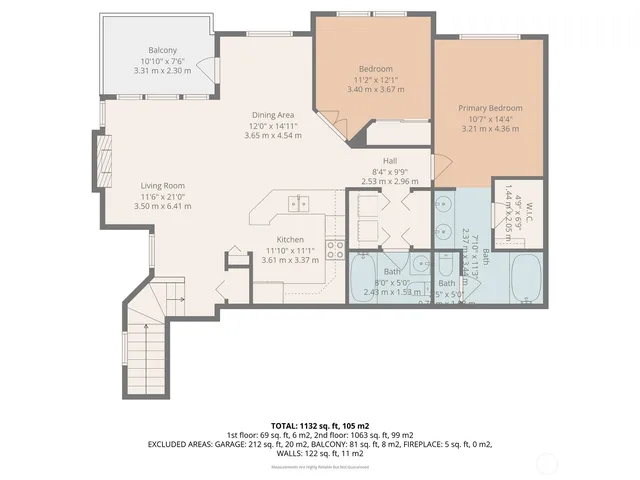 a picture of a floor plan