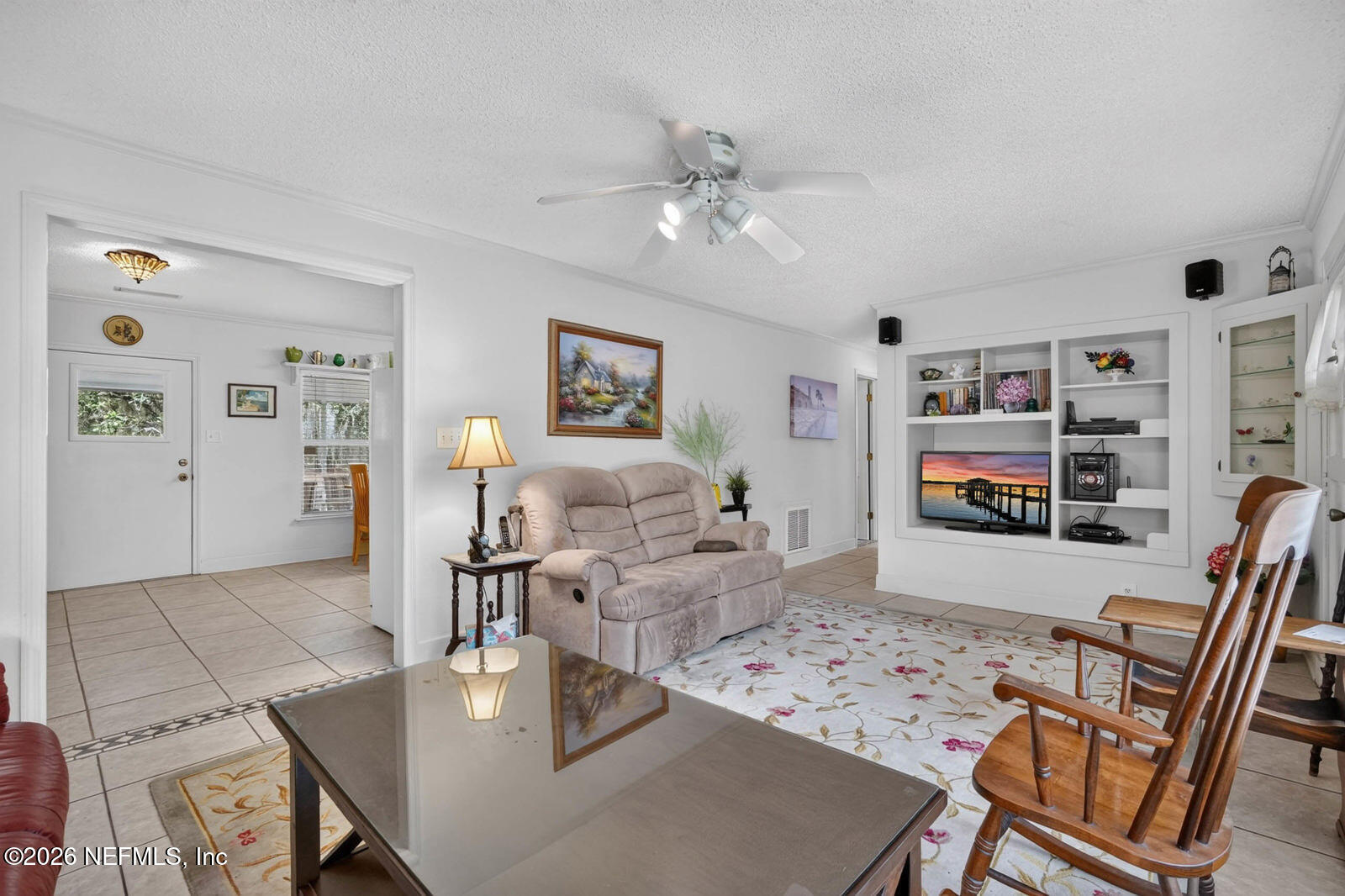 1950 Lightsey Road St. Augustine, FL 32084 - Photo 12 of 57 a living room with furniture and wooden floor