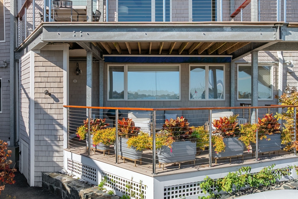 24 Lee Street, Unit B10 Marblehead, MA 01945 - Photo 2 of 33 a view of a porch with seating space