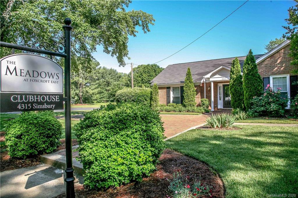 4417 Simsbury Road Charlotte, NC 28226 - Photo 37 of 42 a view of a house with a yard
