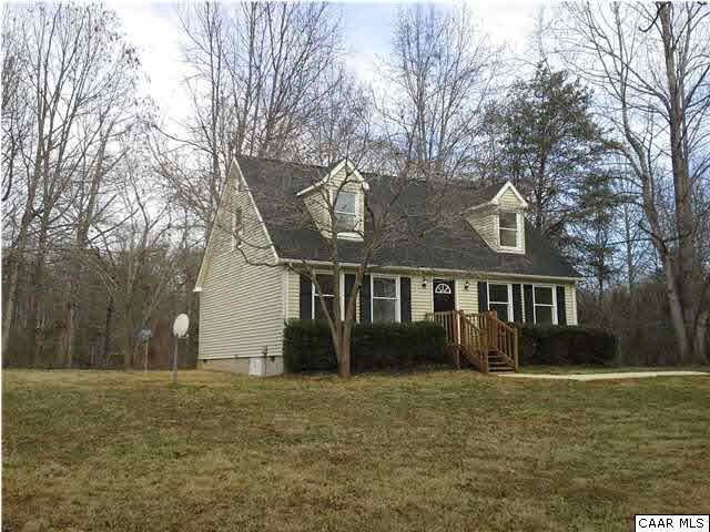 94 Carnation Road Ruckersville, VA 22968 - Photo 31 of 34 a front view of house with yard and trees around