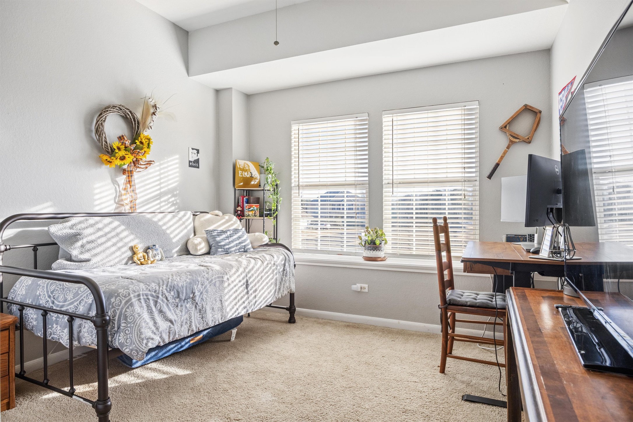 122 Summers Green Georgetown, TX 78633 - Photo 12 of 22 Bedroom featuring light colored carpet and baseboards