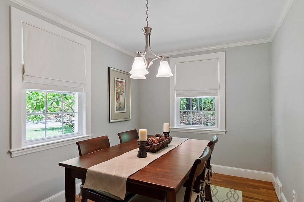187 Red Acre Road Stow, MA 01775 - Photo 10 of 27 a view of a dining room with furniture window and outside view
