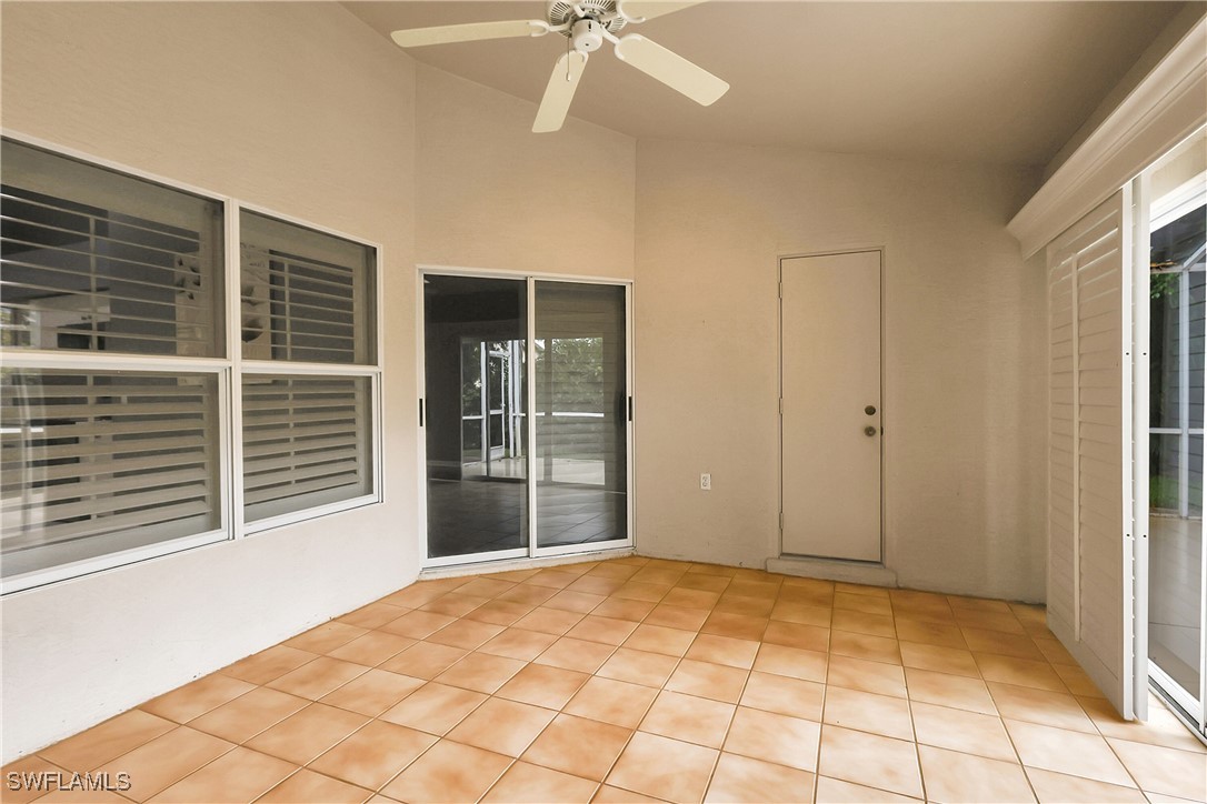 22203 Seashore Circle Estero, FL 33928 - Photo 37 of 45 a view of an empty room with a window