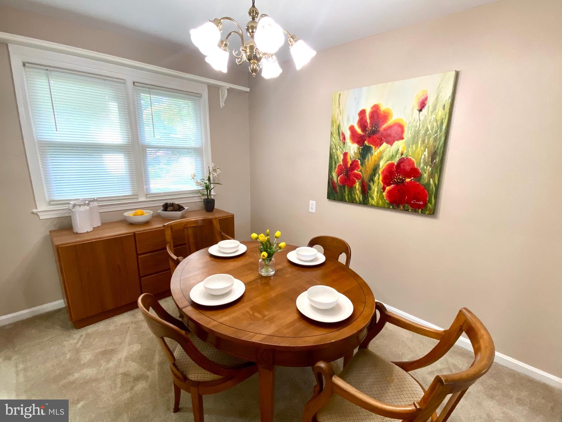 5919 Brookland Road Alexandria, VA 22310 - Photo 10 of 20 Lots of Natural Light in Formal Dining Room