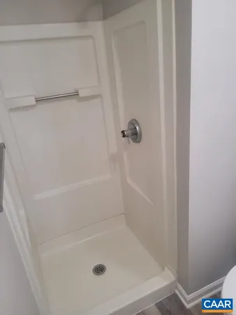 a close up of a bathtub