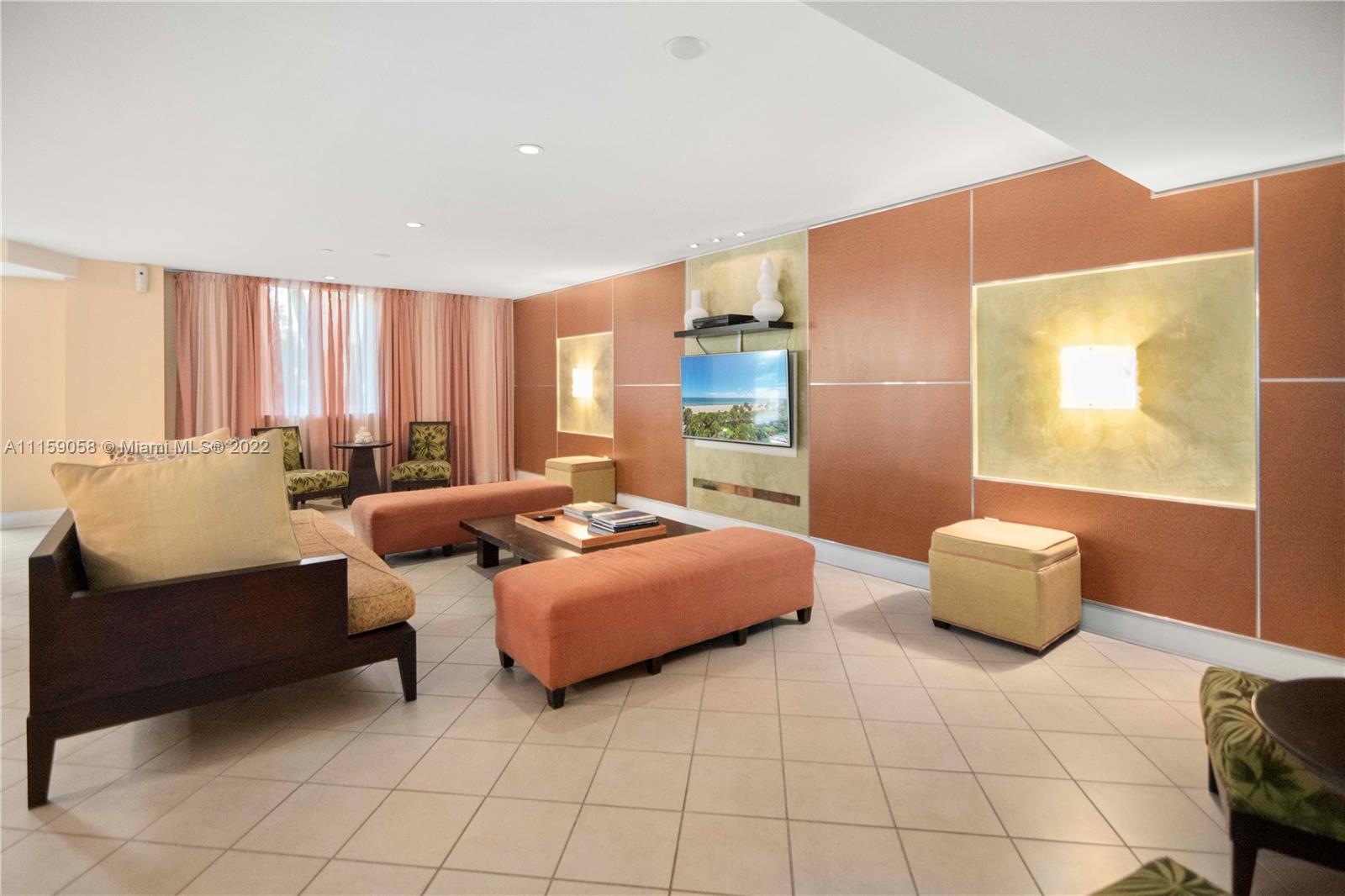 7371 Southwest 90th Street, Unit TH106S Miami, FL 33156 - Photo 23 of 25 a bedroom with furniture and large windows