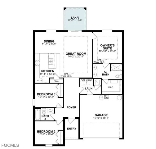 $309,990 | 235 Lakeside Breeze Way, Lehigh Acres, FL 33974