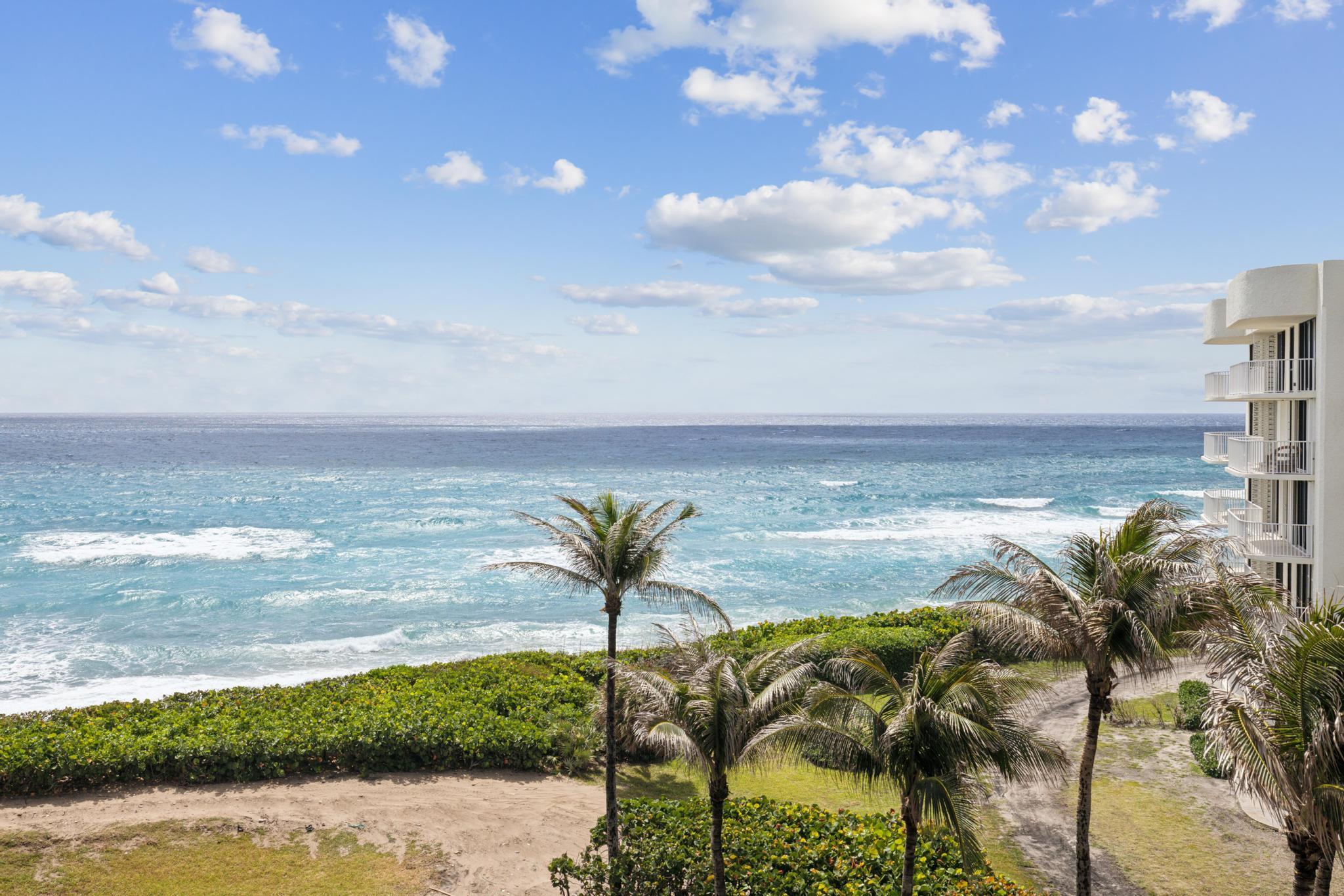 3300 South Ocean Boulevard, Unit 508S Palm Beach, FL 33480 - Photo 20 of 28 a view of beach and ocean