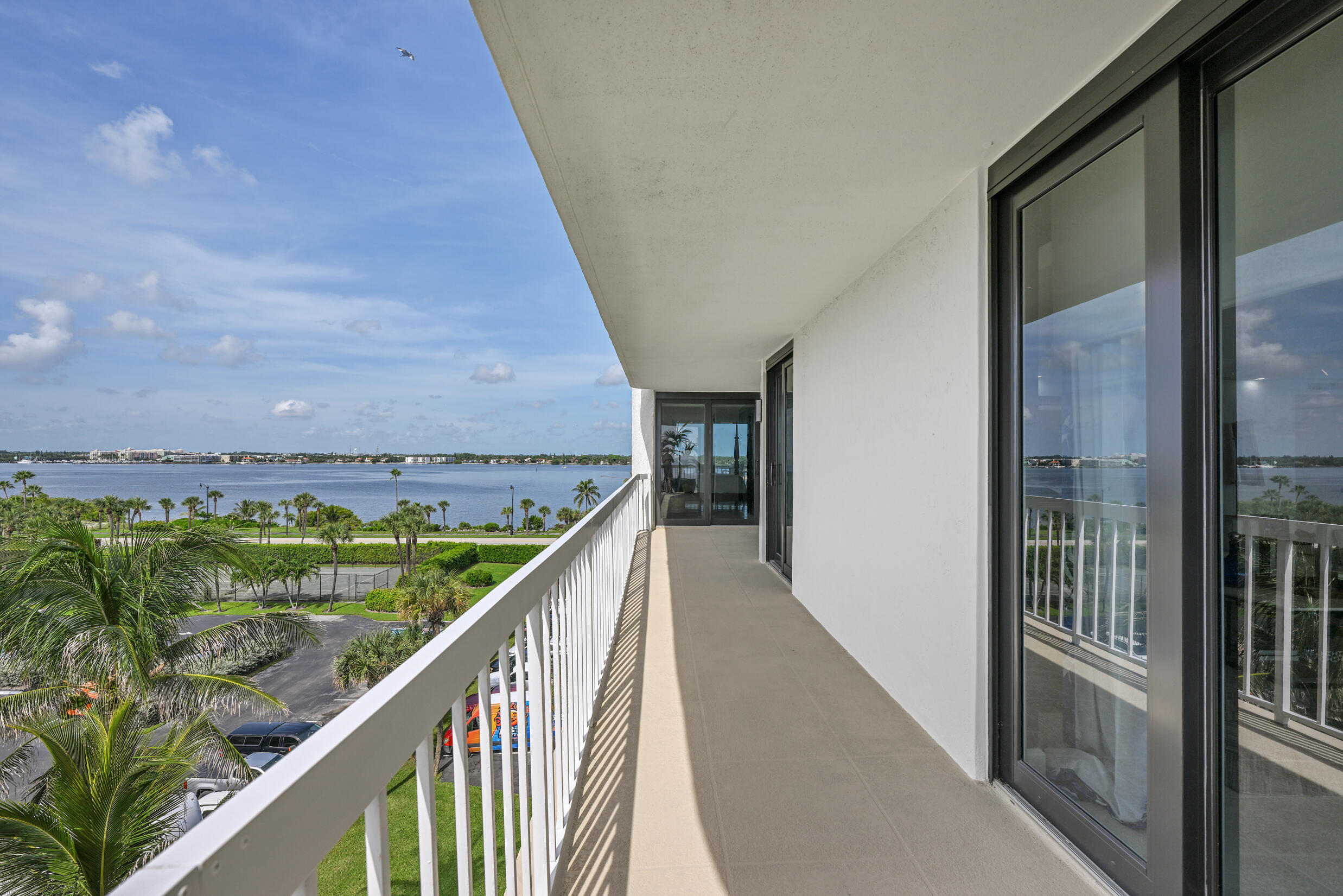3300 South Ocean Boulevard, Unit 508S Palm Beach, FL 33480 - Photo 23 of 28 a view of balcony with furniture