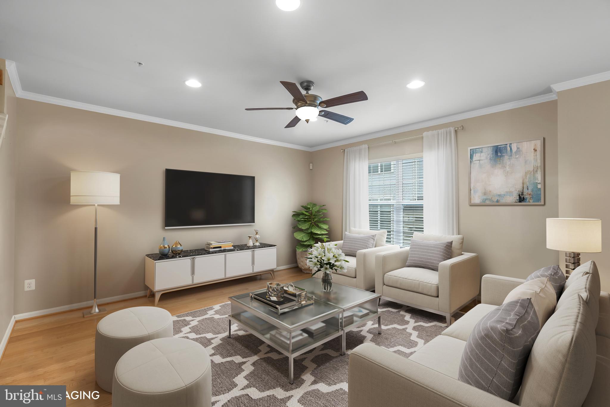 2065 Case Road Baltimore, MD 21222 - Photo 6 of 48 a living room with furniture and a flat screen tv