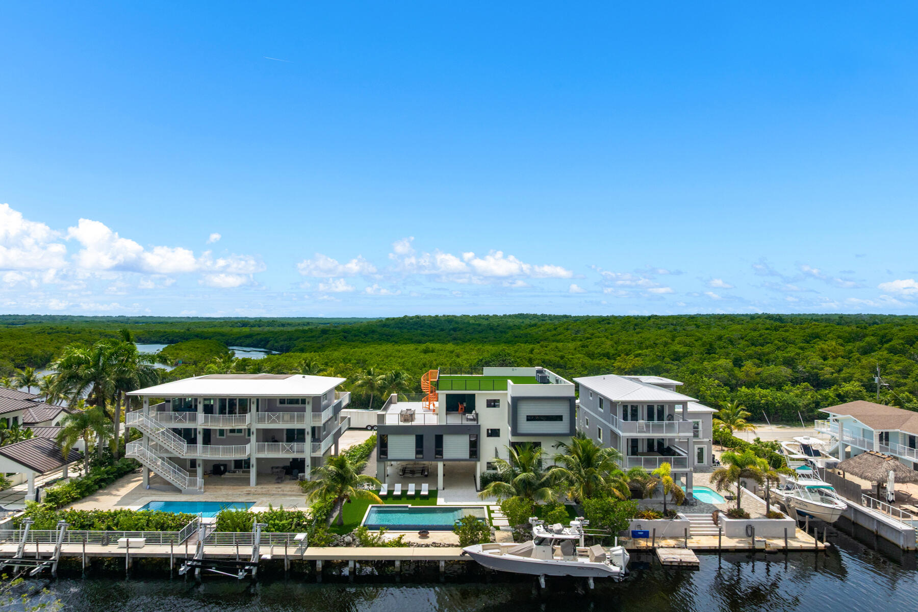 64 Andros Road Key Largo, FL 33037 - Photo 3 of 62 Aerial view from the north