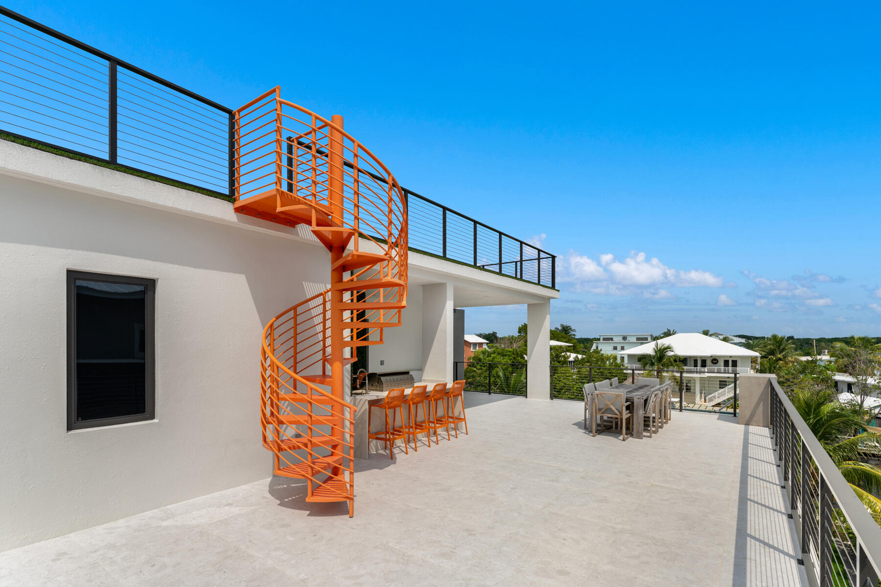 64 Andros Road Key Largo, FL 33037 - Photo 46 of 62 Stairs to roof top deck