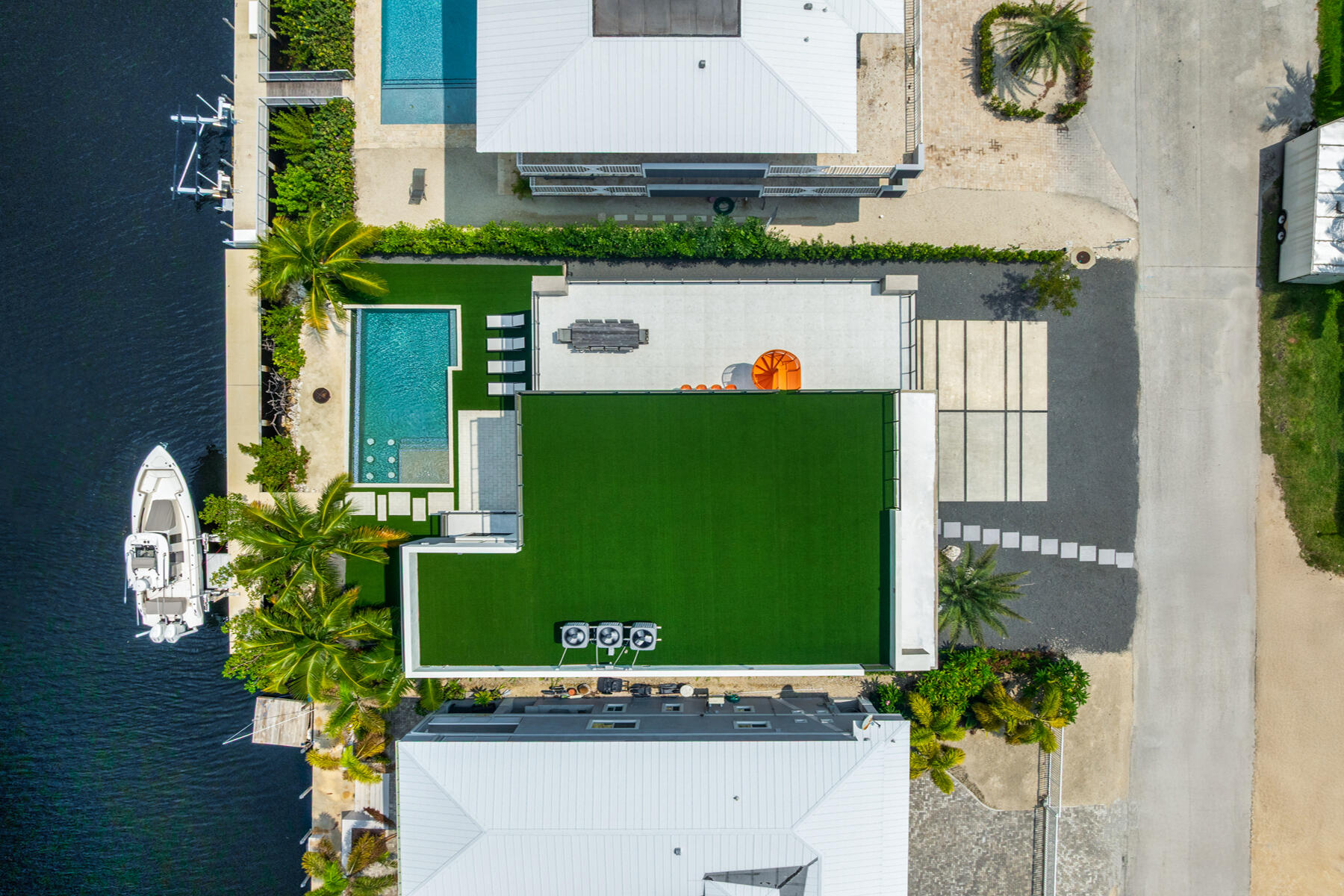 64 Andros Road Key Largo, FL 33037 - Photo 59 of 62 Overhead view west to east