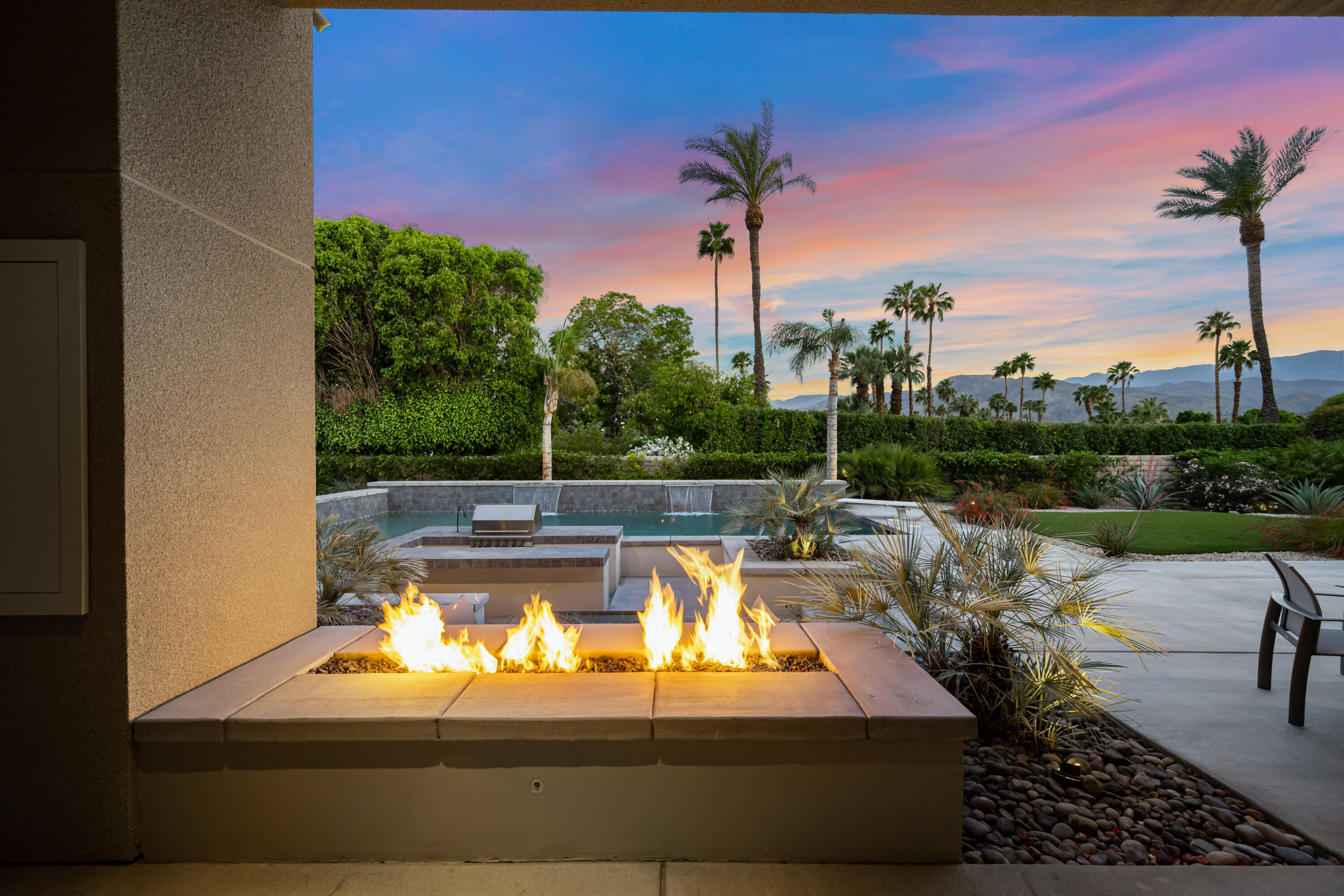 18 Boulder Lane Rancho Mirage, CA 92270 - Photo 32 of 41 a view of a swimming pool with a patio