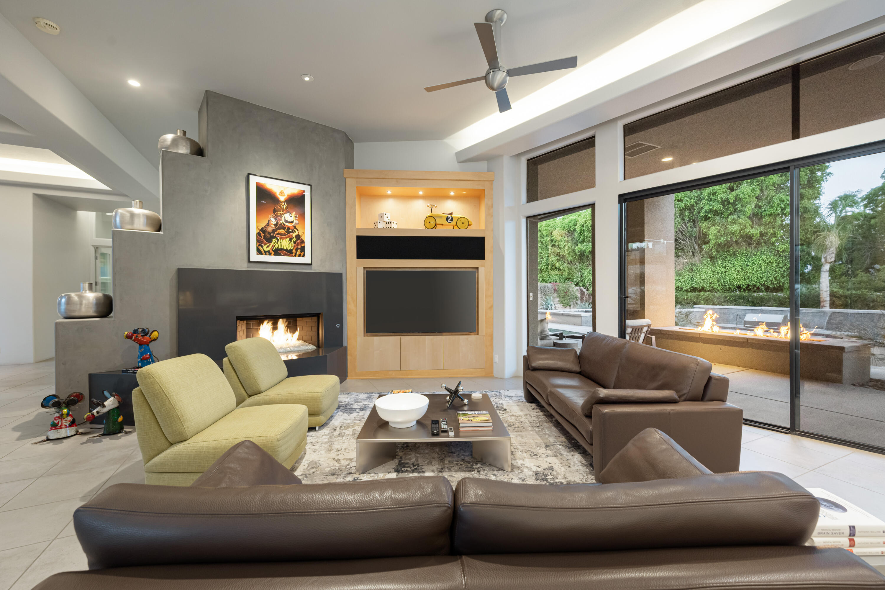 18 Boulder Lane Rancho Mirage, CA 92270 - Photo 9 of 41 a living room with furniture and a large window