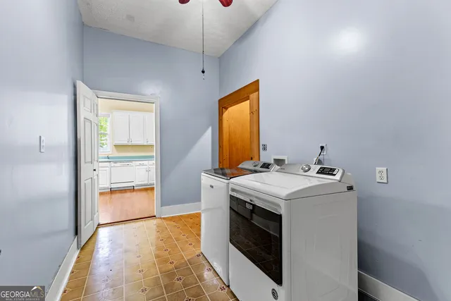 a bathroom with a bathtub and a sink
