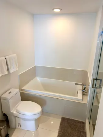 a en suite bathroom with a sink
