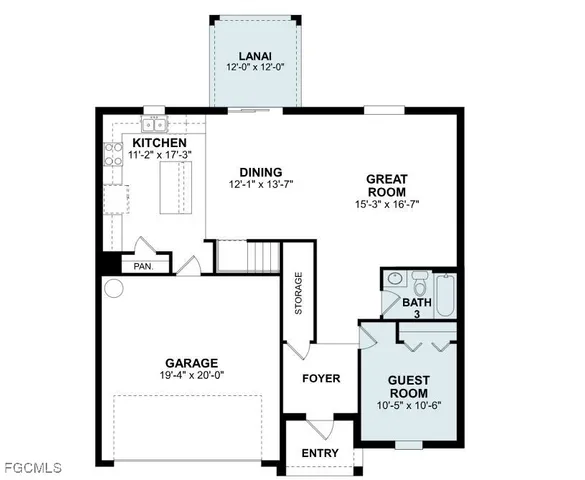 $374,990 | 242 Lakeside Breeze Way, Lehigh Acres, FL 33974