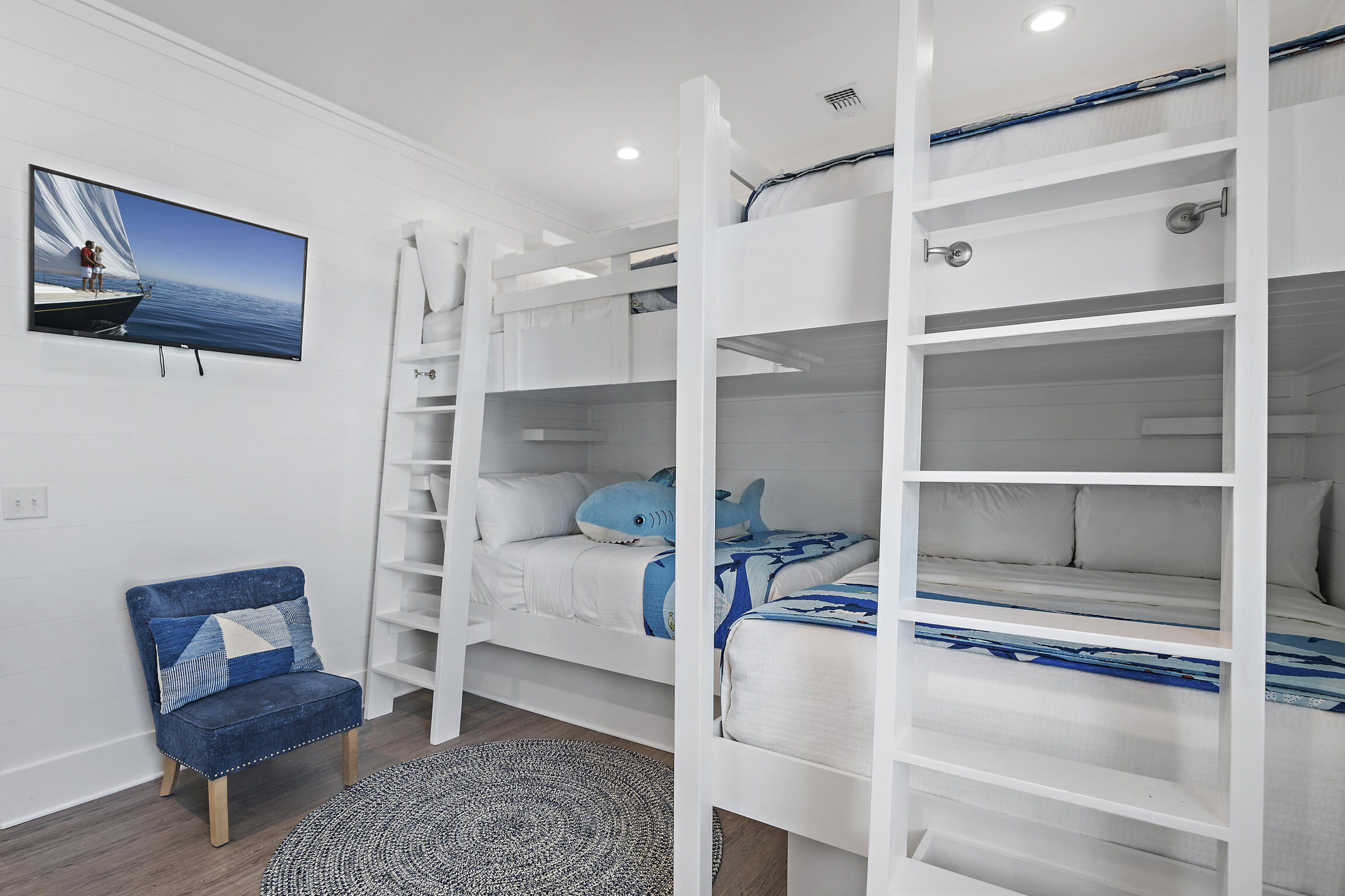 459 Dolphin Drive Santa Rosa Beach, FL 32459 - Photo 20 of 31 a room with a bed and furniture