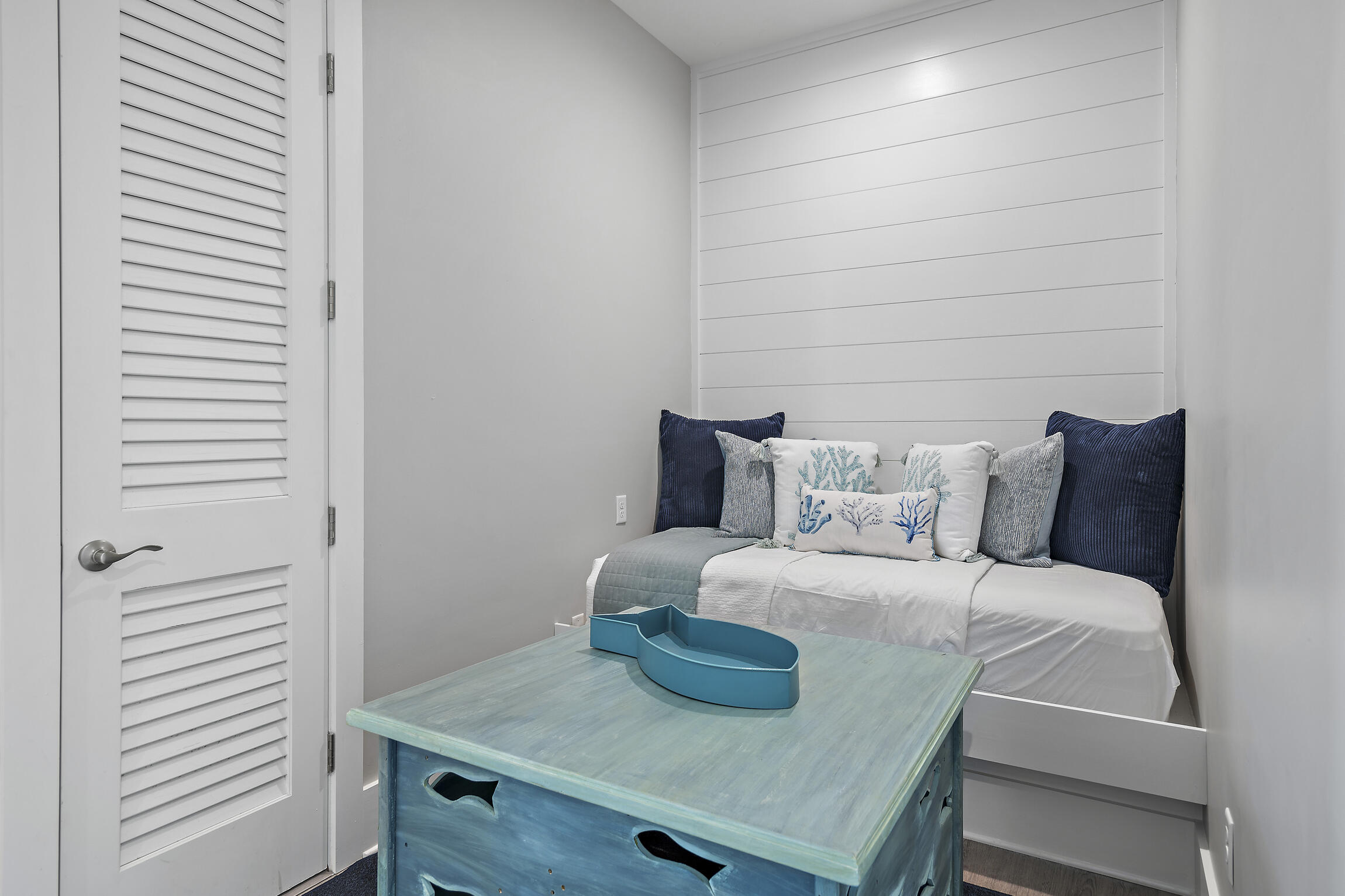 459 Dolphin Drive Santa Rosa Beach, FL 32459 - Photo 23 of 31 a bedroom with a bed and a window