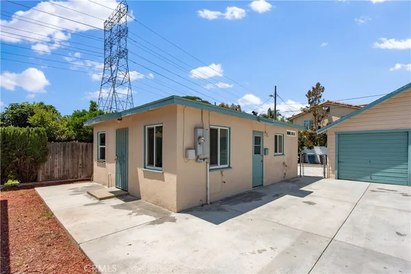 a front view of a house with a garage