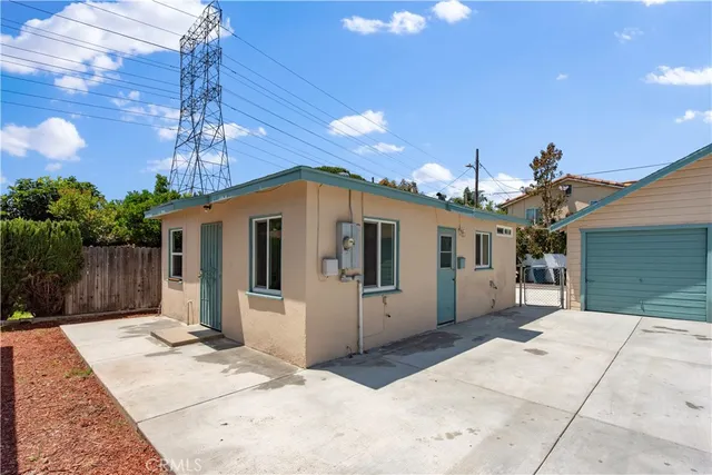 a front view of a house with a garage