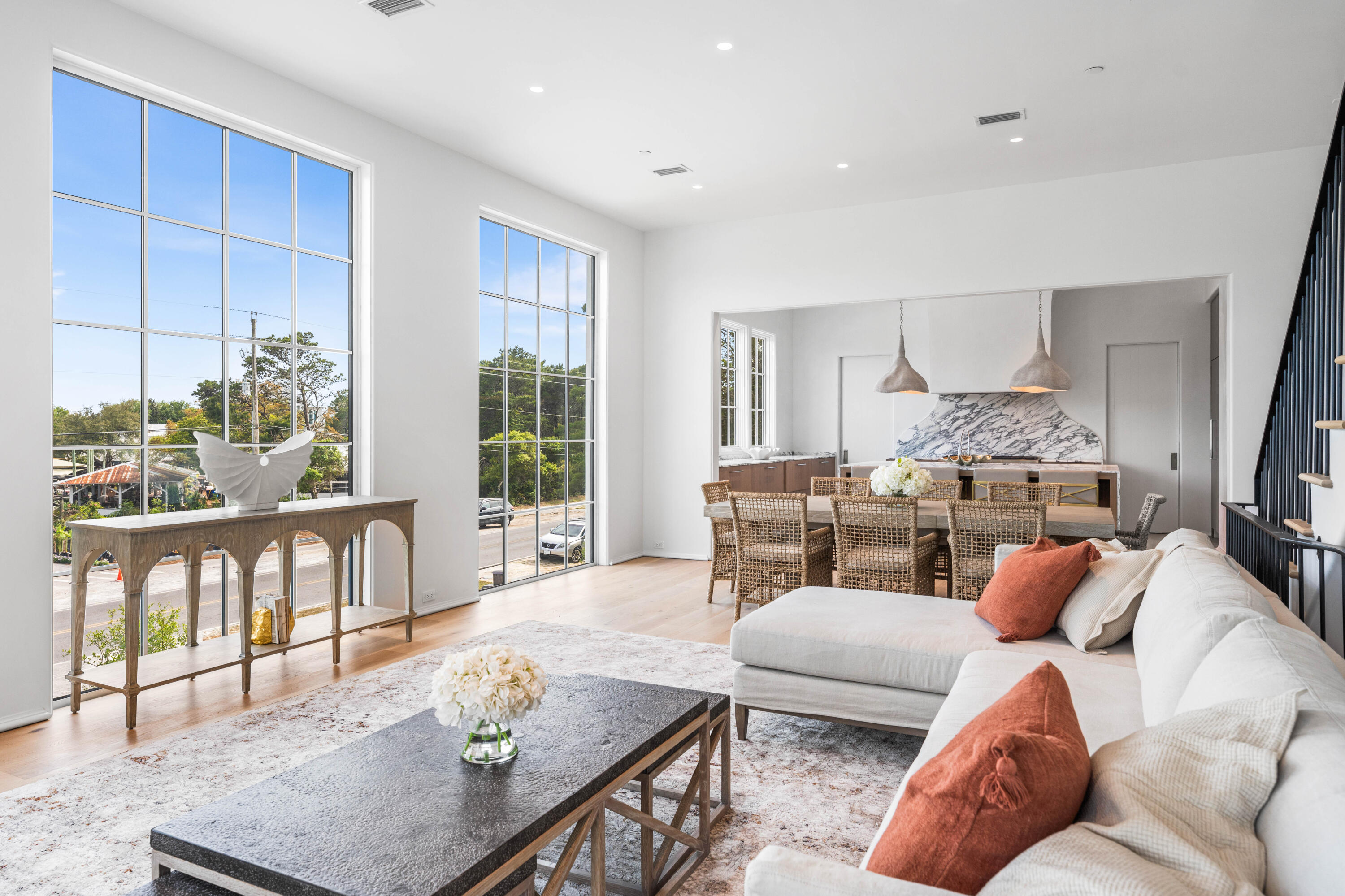 4655 East County Highway 30A Santa Rosa Beach, FL 32459 - Photo 12 of 69 a living room with furniture and a table