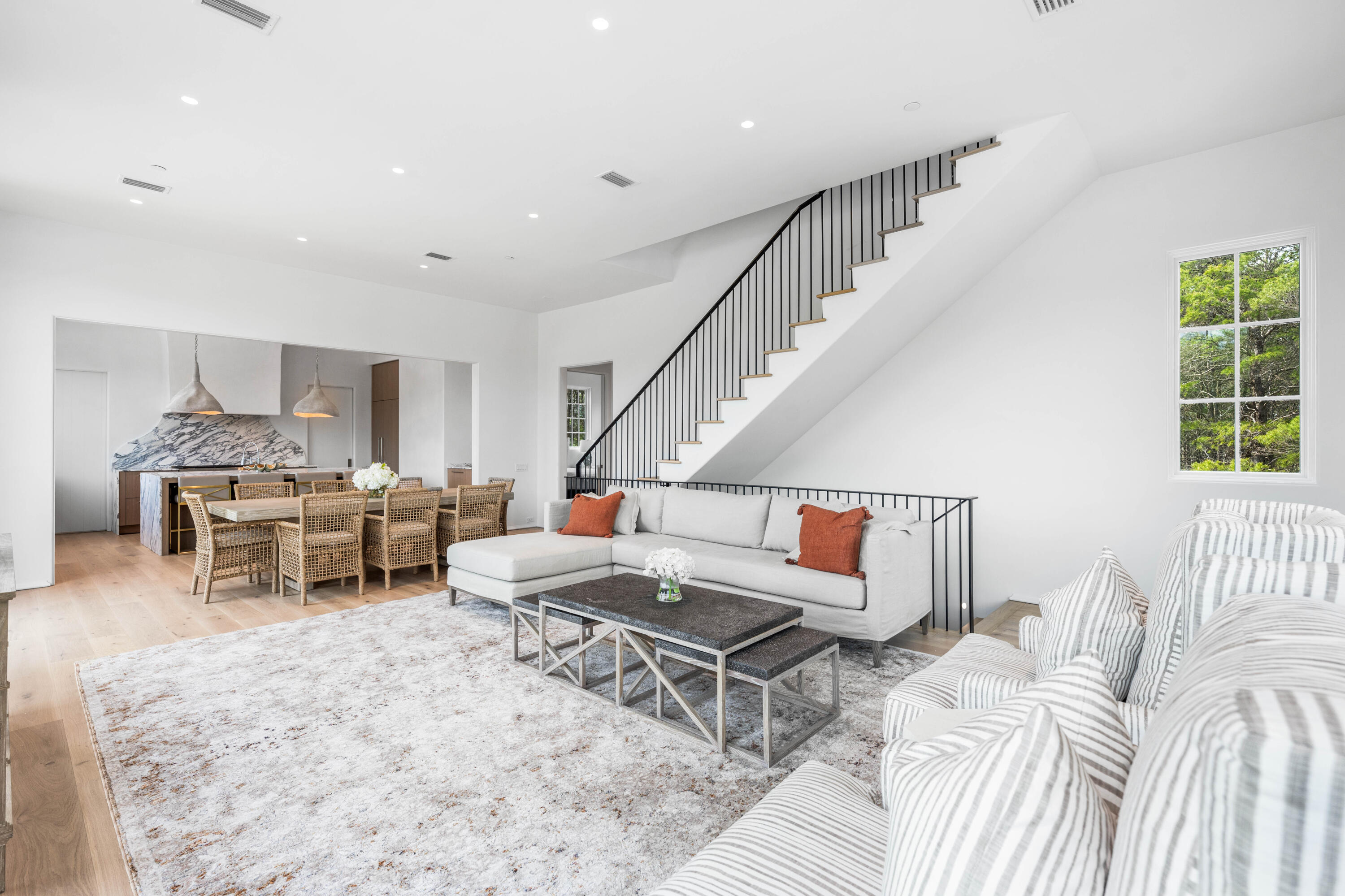 4655 East County Highway 30A Santa Rosa Beach, FL 32459 - Photo 13 of 69 a living room with furniture and wooden floor