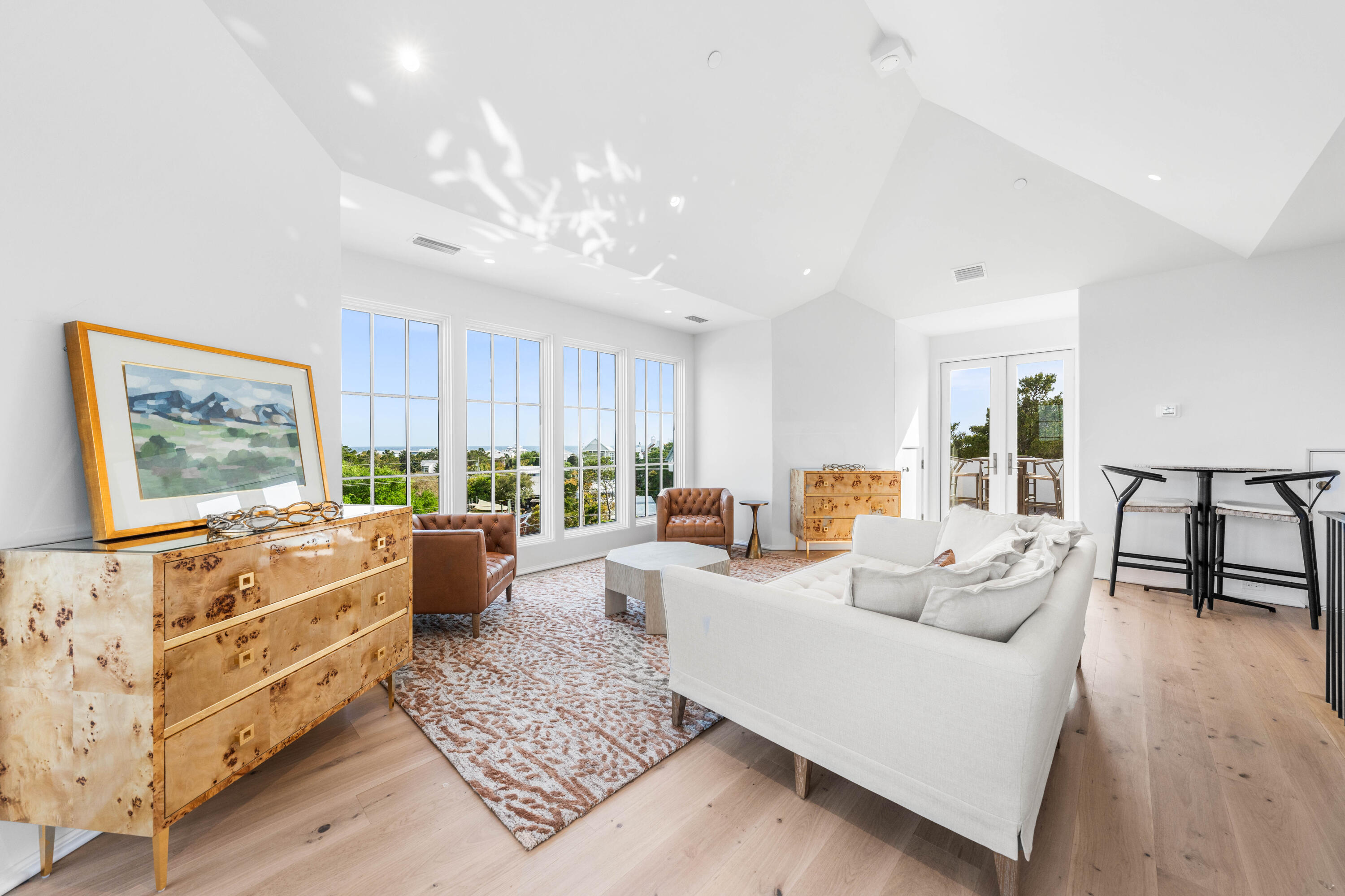 4655 East County Highway 30A Santa Rosa Beach, FL 32459 - Photo 39 of 69 a living room with furniture and a large window
