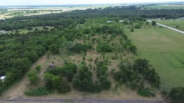 an aerial view of forest