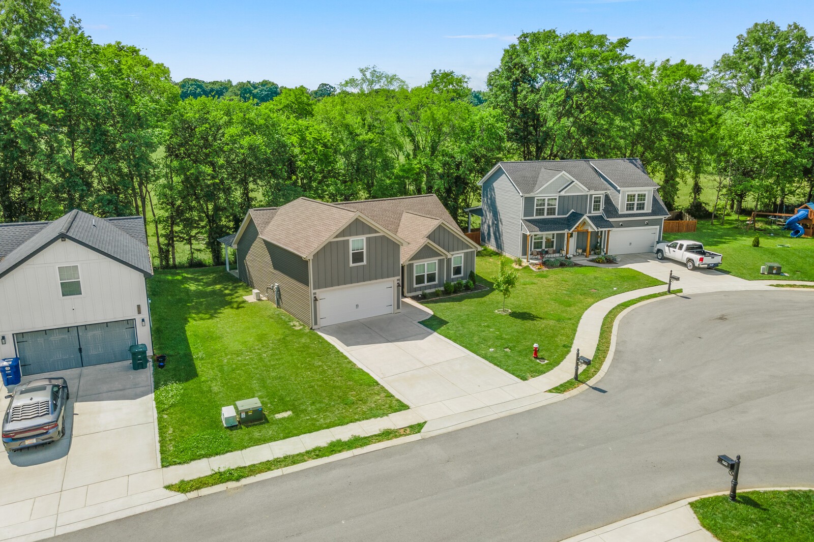 357 Fieldstone Lane Springfield, TN 37172 - Photo 14 of 46 an aerial view of a house