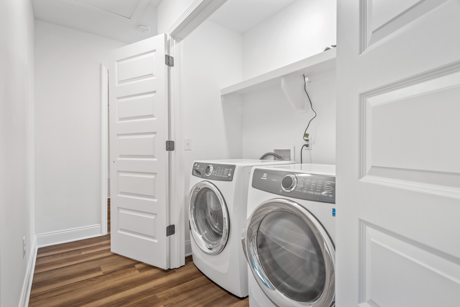 357 Fieldstone Lane Springfield, TN 37172 - Photo 32 of 46 a view of a storage & utility room with washer and dryer