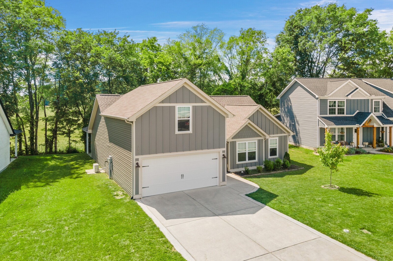357 Fieldstone Lane Springfield, TN 37172 - Photo 9 of 46 a front view of a house with a yard