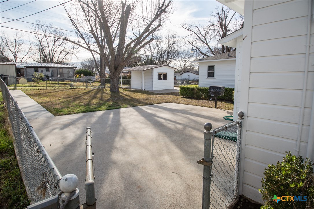 2019 South 9th Street Temple, TX 76504 - Photo 21 of 23 Fenced in backyard with a great shed.